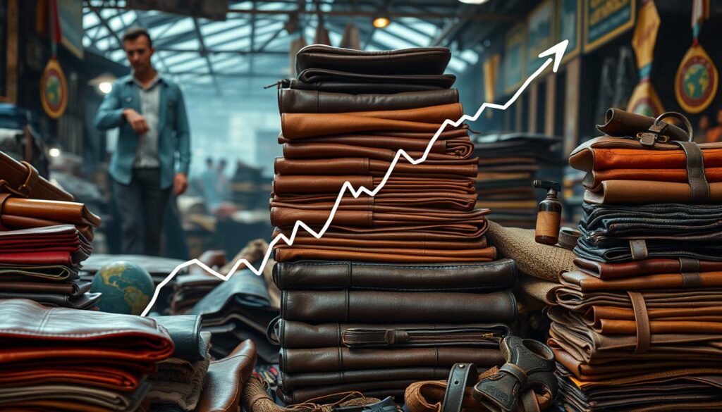 Leather price fluctuations