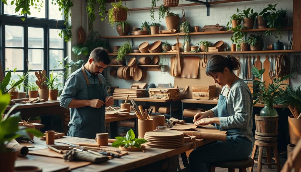 Sustainable leather production practices